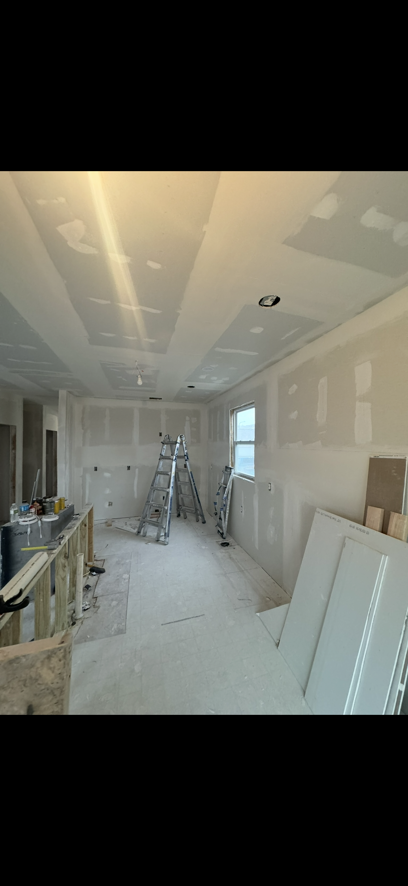 After drywall project