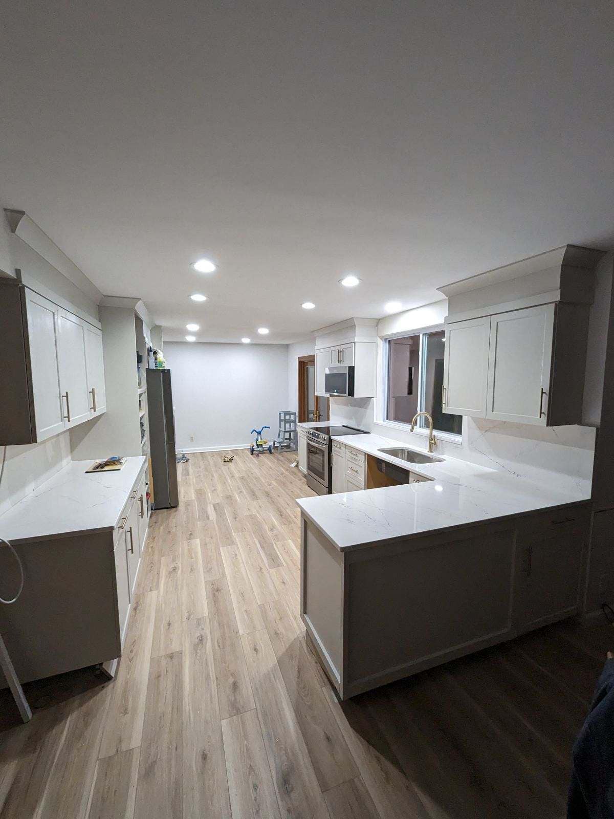 After kitchen remodel